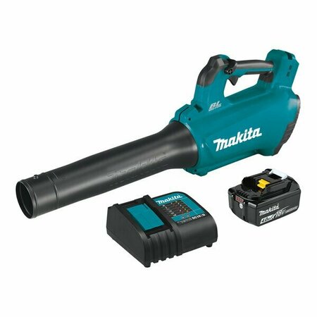 MAKITA 18V LXT BL Brushless Cordless Blower Kit with 4.0 Ah Lithium-Ion Battery and Charger XBU03SM1 200XBU03SM1